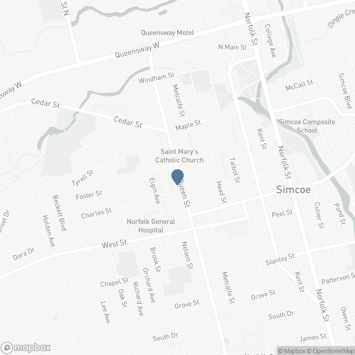 160 QUEEN Street, Simcoe, Ontario N3Y 3Y6